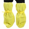 Unbranded Static Shoe Covers Boots Protectors Yellow Lightweight Non-Woven Lamination