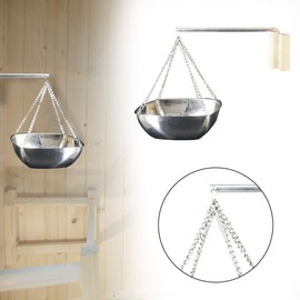 Saycker Sauna Aromatherapy Bowl,Sauna-Oil Cup Sauna Diffuer Oil Holder,Sauna Accessories,Essential Fragrance Diffuser Bowl for Spa(200ml)