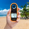 Smgda Handheld Anemometer, Digital Wind Speed Meter, Mini LCD Display