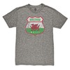 Wrexham Shield Premium Vintage Tri Blend T-Shirt - Grey (US,