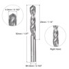 sourcing map Solid Carbide Drill Bit, 4.9mm (0.193") YG6X/C3 Micro-Grain