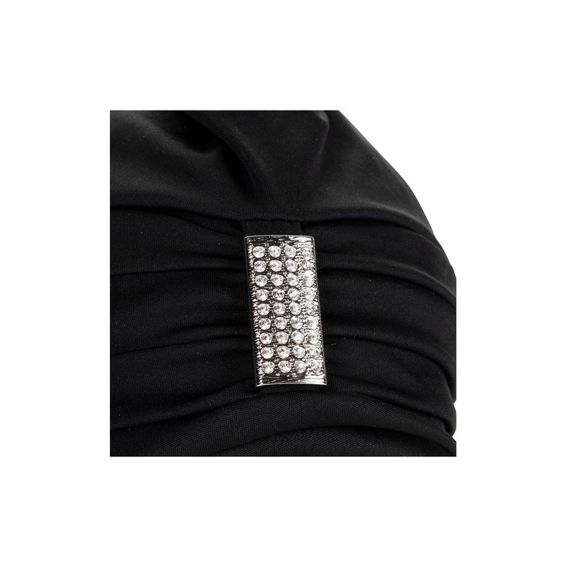 Fashy Women's Exclusive Swim Cap with strass Accessoire - Black,