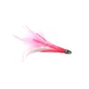 10pcs Fish WOW!® 4" Mini Feather 1/2oz Bullet Chrome Head