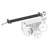 Gordon Glass Co. Sliding Screen Door Closer, Automatic, Black |