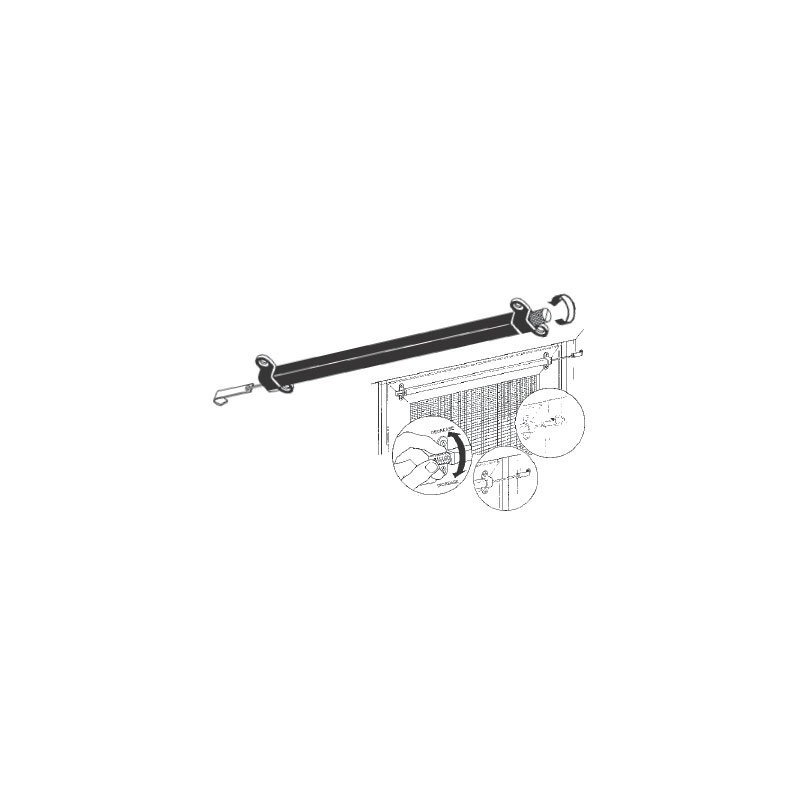 Gordon Glass Co. Sliding Screen Door Closer, Automatic, Black |