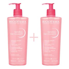 Bioderma Sensibio Gel Moussant 500ml Pack 2 Normal A Sensible Día