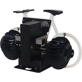 Flip Clock,Bicycle Shape Flip Clock, Mechanical Digital Flip Clock,Vintage Desk Clock,AAA Battery Powered,12 Hours Mode,Ideal for Home Desk Decor, White