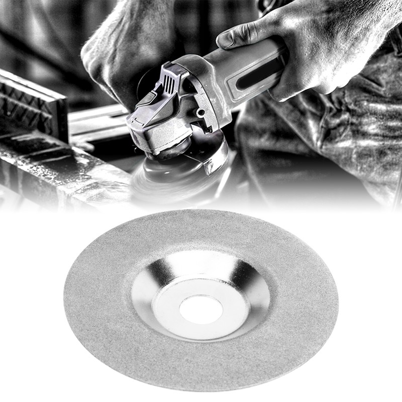 5Pcs Diamond Grinding Wheel 4in Diamond Grinding Disc for Surface