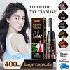 ‼️400ml‼️3 IN 1 Hair Coloring Comb Hair Dye Coloring Shampoo