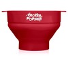 The Original Proper Popper Microwave Popcorn Popper, Silicone Popcorn Maker,