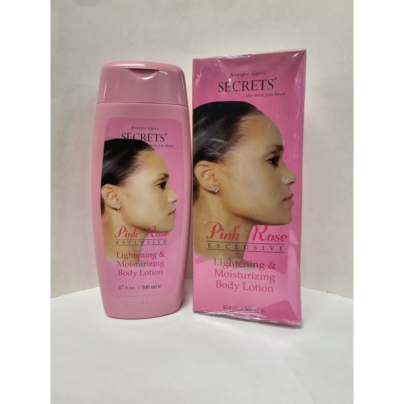 Secret Pink Rose Exclusive Whitening Body Milk 500ml