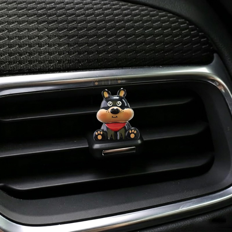 5PCS Cute mini Dog Dashboard Decorations,Dog Themed Desk Decor Ornaments,Cars