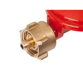 Rothenberger Industrial Set 80 cm Gas Hose & Pressure Regulator Propane Constant Regulator 50 mbar for Heating Cooking and Grill Appliances Connection 2 x G ¼ Inch Certified EN 16436-1