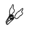 100Pcs Binder Clips Cute Bear Hollow Strong Clamping Force Metal