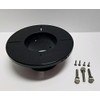 Swimming Pool Main Drain Adapter (Black) - aids in attaching