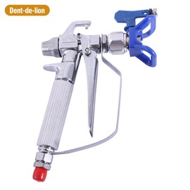 Dent-de-lion Airless High Pressure Paint Gun 3600 PSI +5 Pieces Airless Nozzle Paint Gun (211,313,415,517,623)+5pcs Airless Paint Gun Filter
