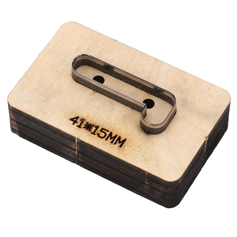 Leather Punching Cutting Die Number 1 Shape High Hardness Alloy