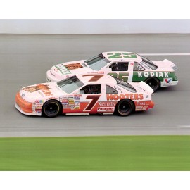 1993 Alan Kulwicki and Ken Schrader Daytona 500 - 8x10 photo