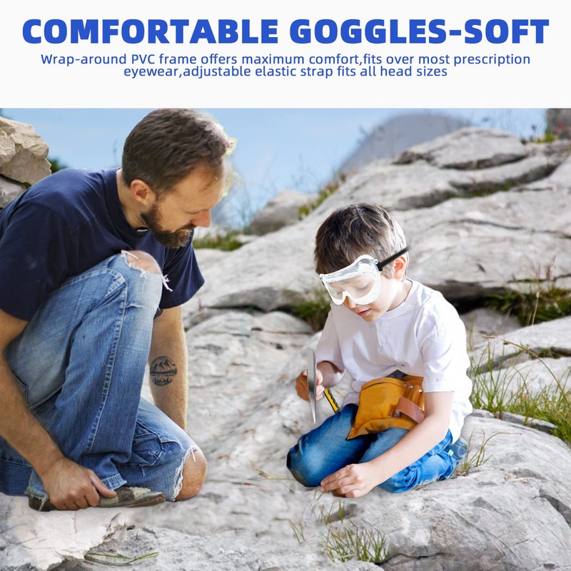 17PCS Geology Rock Pick Hammer Kit, 32oz Hammer & 3