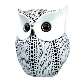 ODIWEN Owls resin, Garden decoration owl, Decorative figure owl, Owl statue for home decor accents, Home garden statues, Owl Figurine Statue Creative Gift, Owl decoration,Garden ornament,Garden statue