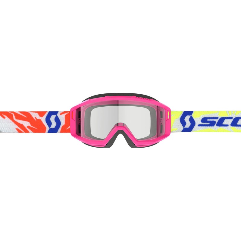 Scott Primal Children's MX Goggle Cross/MTB Glasses Pink/Clear