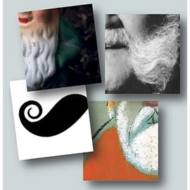 Inkognito Memo / Memory Game 13 x 19 x 4 cm • 40039 Beards Memo Artist