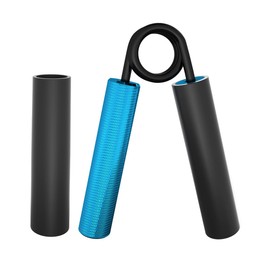 CRAZYROPE Hand Trainer Forearm Trainer with Grip Pad, 22.5-157.5 kg Metal Grip Strength Trainer, Heavy Duty Hand Grip Wrist Trainer for Hand Strengthener