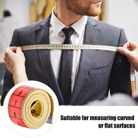 Hztyyier Cinta Métrica Suave, Regla Flexible de Costura Corporal de Doble Escala, Cinta Métrica de Tela
