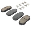 QUALITY-BUILT Work Force Semi-Metallic Front Brake Pads (1002-1258M) Compatible with