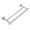 Double Bath Towel Bar Modern Style Stainless Steel Towel Holder