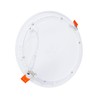 G.W.S® 15W Ultra Thin Dimmable Round Circle LED Recessed Flat