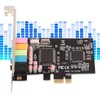 PCIe Sound Card,6 Channels Stereo Desktop Audio Signal Conversion Hardware,CMI8738