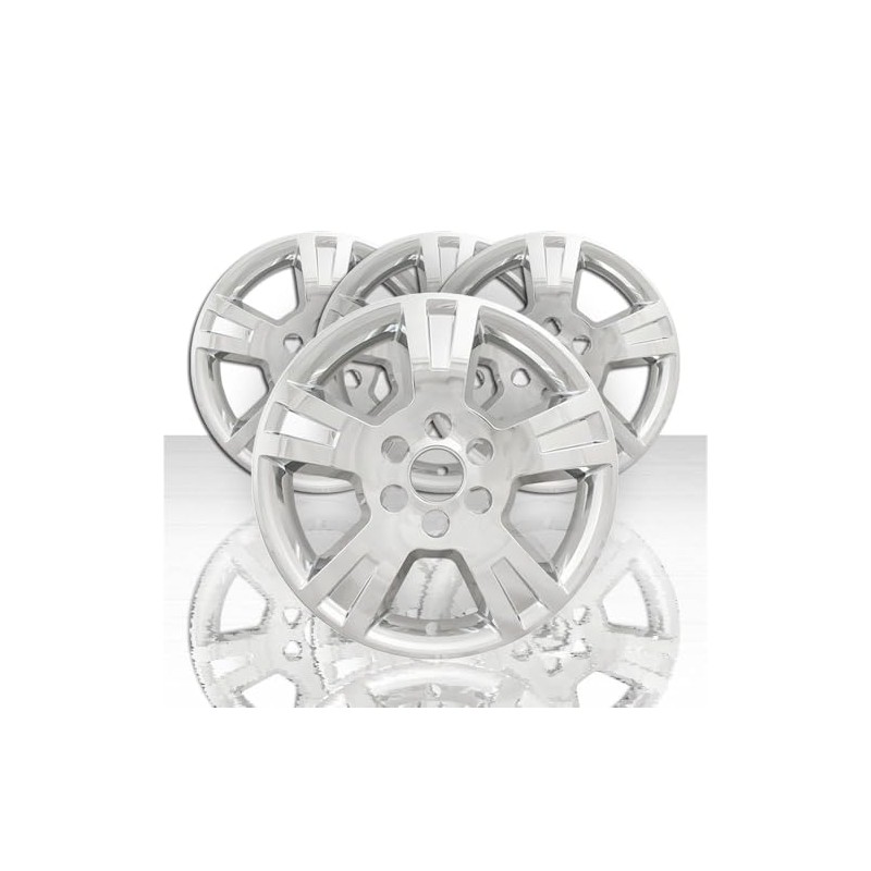 Brighter Design Set of 4 Front and Rear Chrome 5