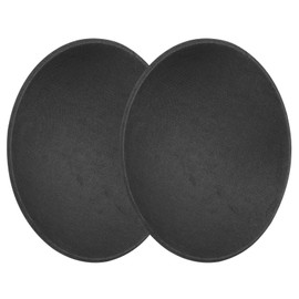 MECCANIXITY 2Pcs Speaker Dust Cap 110mm/4.3" Outer Diameter Dome Paper Cap Subwoofer Coil Cover Caps for Speaker Decoration Accessory Repair