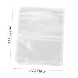 Ipetboom 200pcs Heat Shrink Bags Odorless Pof Shrink Wrap Film for Easy Storage and Identification High Transparency Tear Resistant for DIY Packaging and Crafts