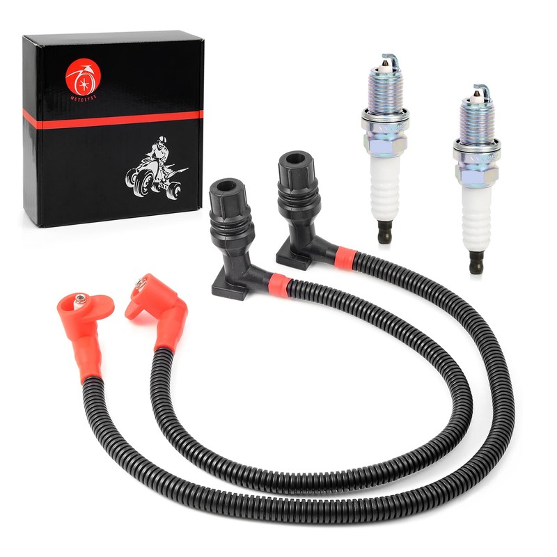 Ignition Coil Wire Cap and Spark Plug Compatible with Polaris