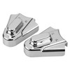 XMMT Chrome Rear Axle Phantom Covers for Harley Softail Standard