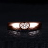 JewelryPalace Heart Love Engagement Ring Wedding Rings Ring 925 Silver