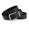 Anthoni Crown Men's Belt, Black (Black 010)