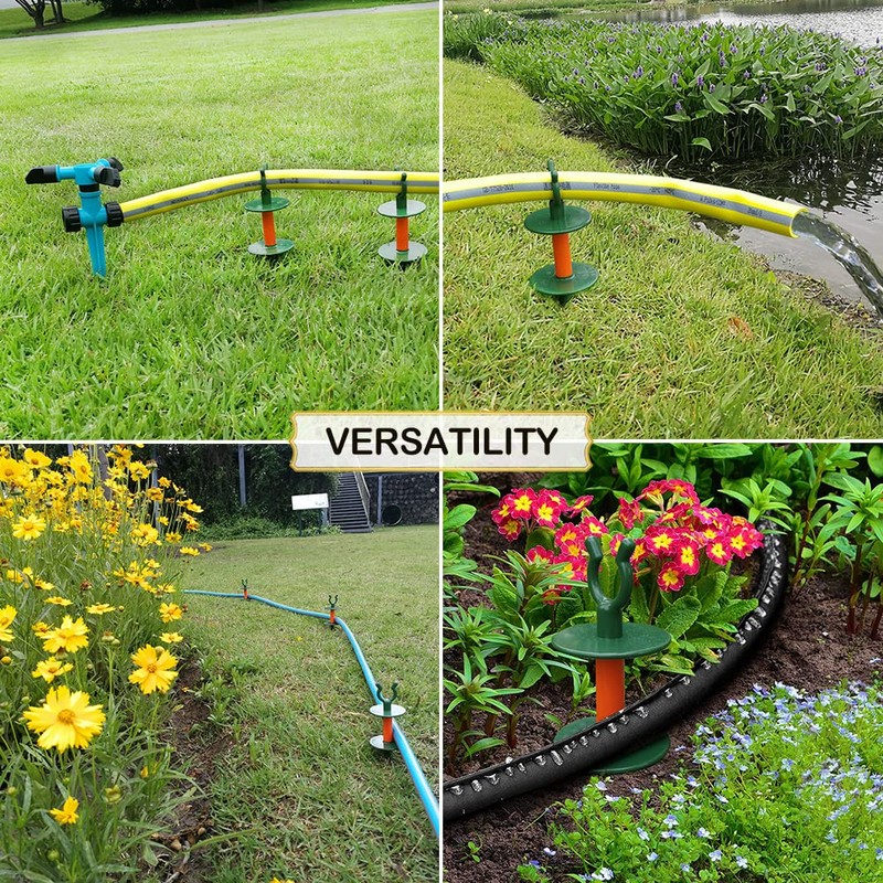 BAOLONG Garden Hose Guide Stake Garden hose guide spike Lawn