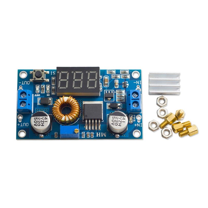 XL4015 Adjustable 5A 75W DC-DC Step Down Regulated Power Module