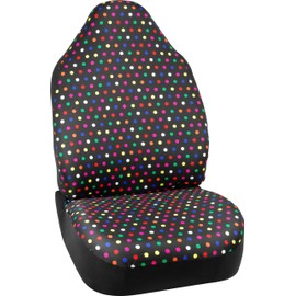 Bell Automotive 22-1-56809-8 Universal Rainbow Polka Dot Seat Cover