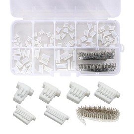 PENGLIN 495pcs JST SH 1.0mm Connector Kit 2/3/4/5/6/7/8/9/10 Pin Housing Connector 1.0mm Pitch JST Adapter for Racing Car Drone SH 1.0mm Connector Plug Terminal