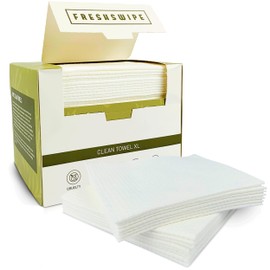 FreshSwipe Ultra Soft Dry Face Wipes: 50 Luxurious Towels for Effortless Makeup Removal, Clean Skin & Daily Pampering—Perfect for Travel & Everyday Bliss.