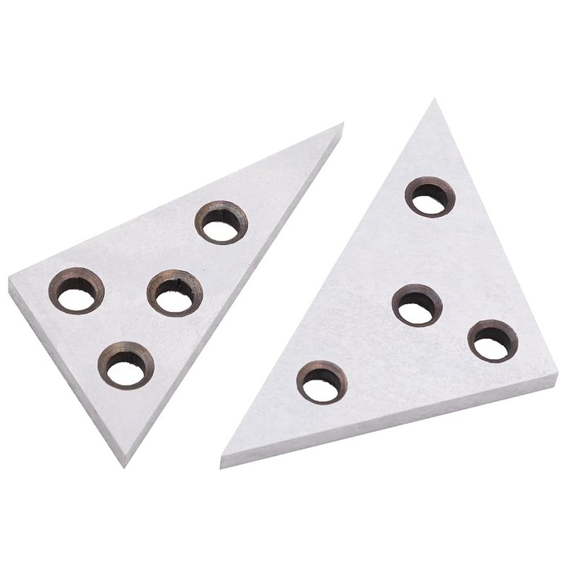 RANJOVER Solid Angle Plate Set 30-60-90 Degree & 45-45-90 Degree,