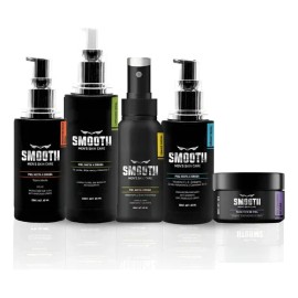 Kit Facial Smooth Skin Care Para Hombre Piel Mixta A Grasa                                                                                            