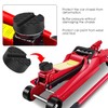 2 Piece Car Jack Jack with Rubber Mat Low Profile