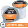 Copper Moon Pumpkin Spice, Medium Roast Coffee Pods Compatible with