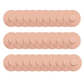 Amecty 30 x Freestyle Libre Plasters, Sports Sensor Sticker, Breathable Libre, Waterproof, Skin-Friendly for Sensor Outdoor Sports Climb