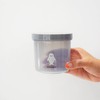 Sabu Muumu Friends 415128 Freezing Clear Container, Gray, Capacity: 15.2